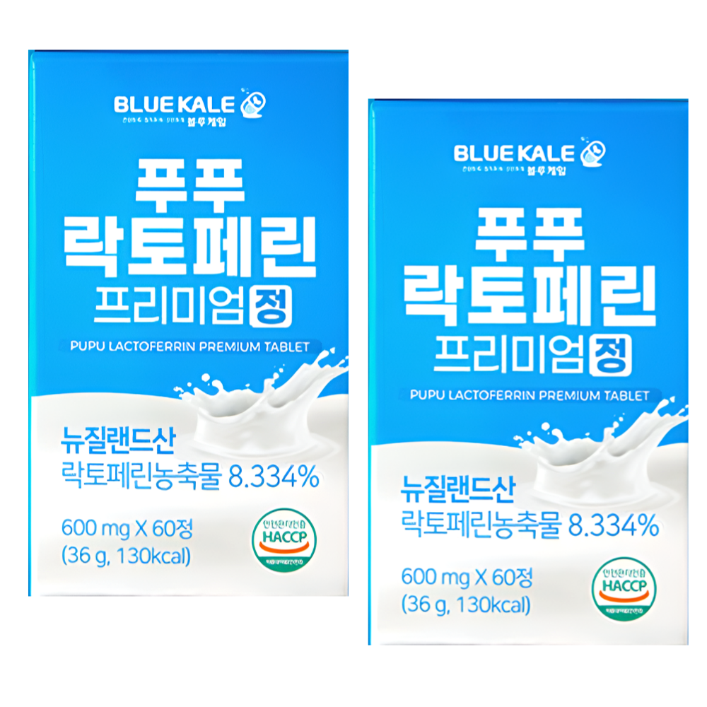 프리미엄 푸푸 락토페린 60정+60정 - 메인 이미지
