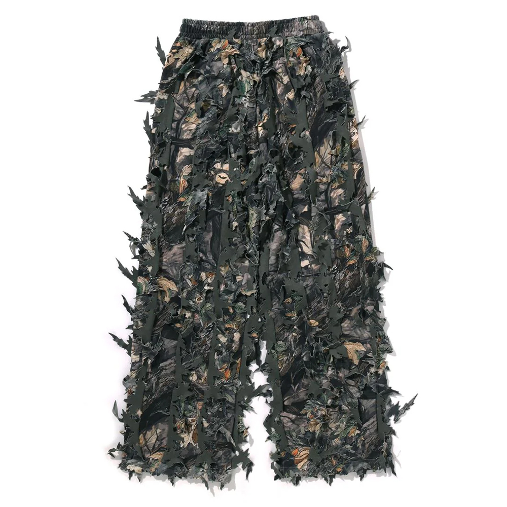 베이프 우먼즈 바지 TREE EDGE CAMO LASER CUT STRAIGHT FIT SWEAT PANTS 1L80-252-307 - 상세 이미지 2