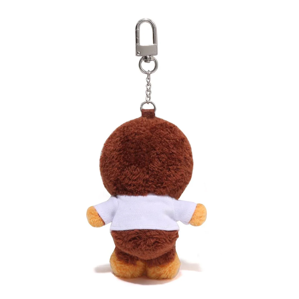 베이프 키체인 BABY MILO COLLEGE TEE PLUSH DOLL KEY CHAIN 2L80-282-006 - 상세 이미지 3