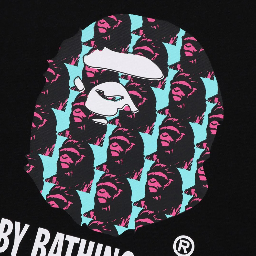 베이프 반팔티 APE HEAD PATTERN BY BATHING APE RELAXED FIT TEE 1L80-110-309 - 상세 이미지 2