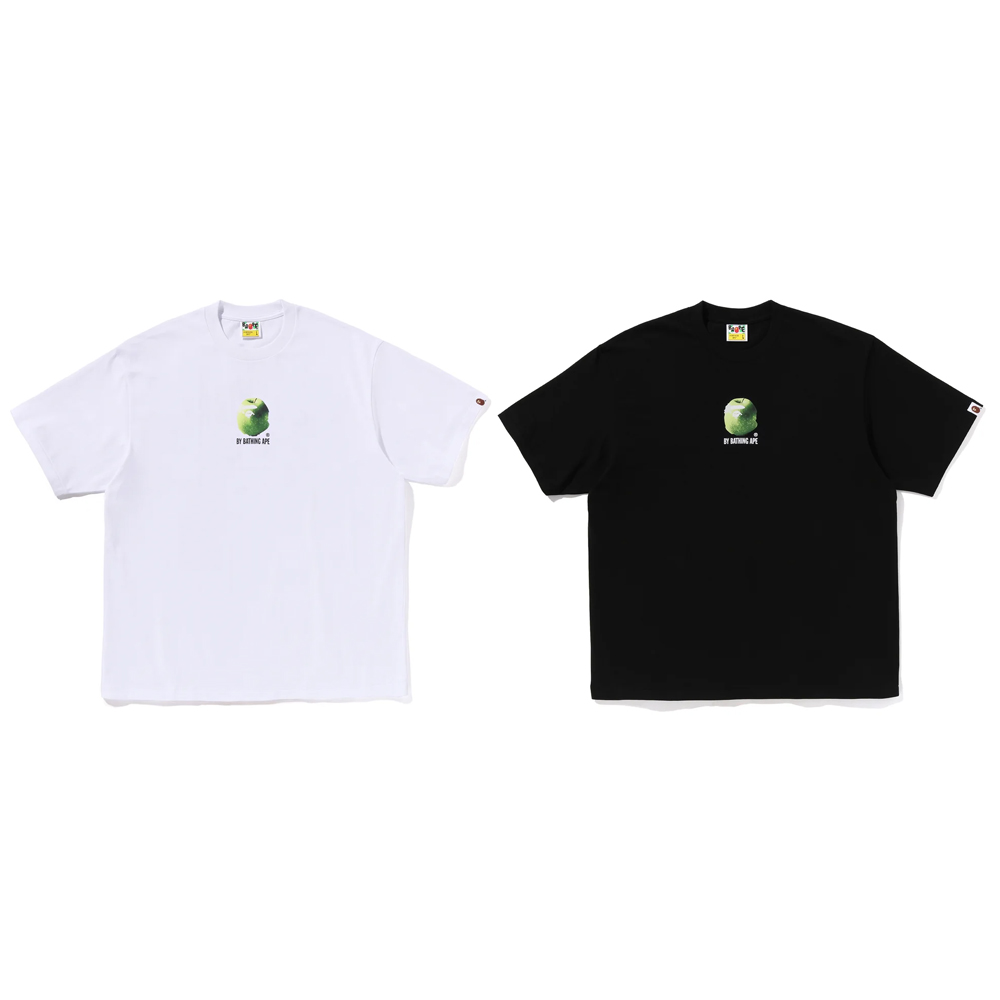 베이프 반팔티 APPLE GRAPHIC BY BATHING APE RELAXED FIT TEE 1L80-110-308 - 상세 이미지 5