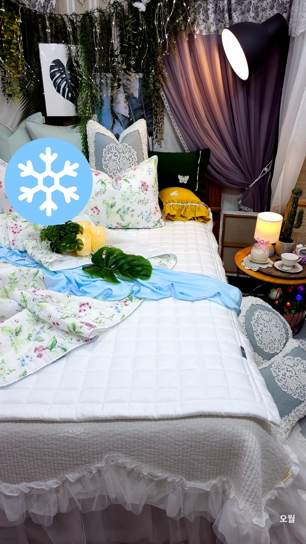 휴비스 듀라론 냉감패드 여름이불 패드 킹사이즈패드