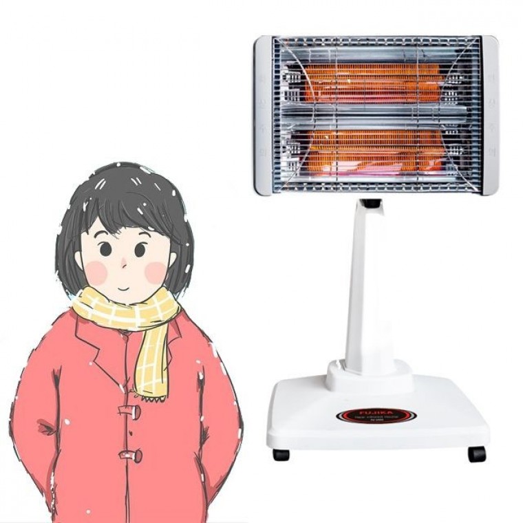 2.4kw 전력으로 약 5kw의 열효율 발생하는 전기히터 - 메인 이미지