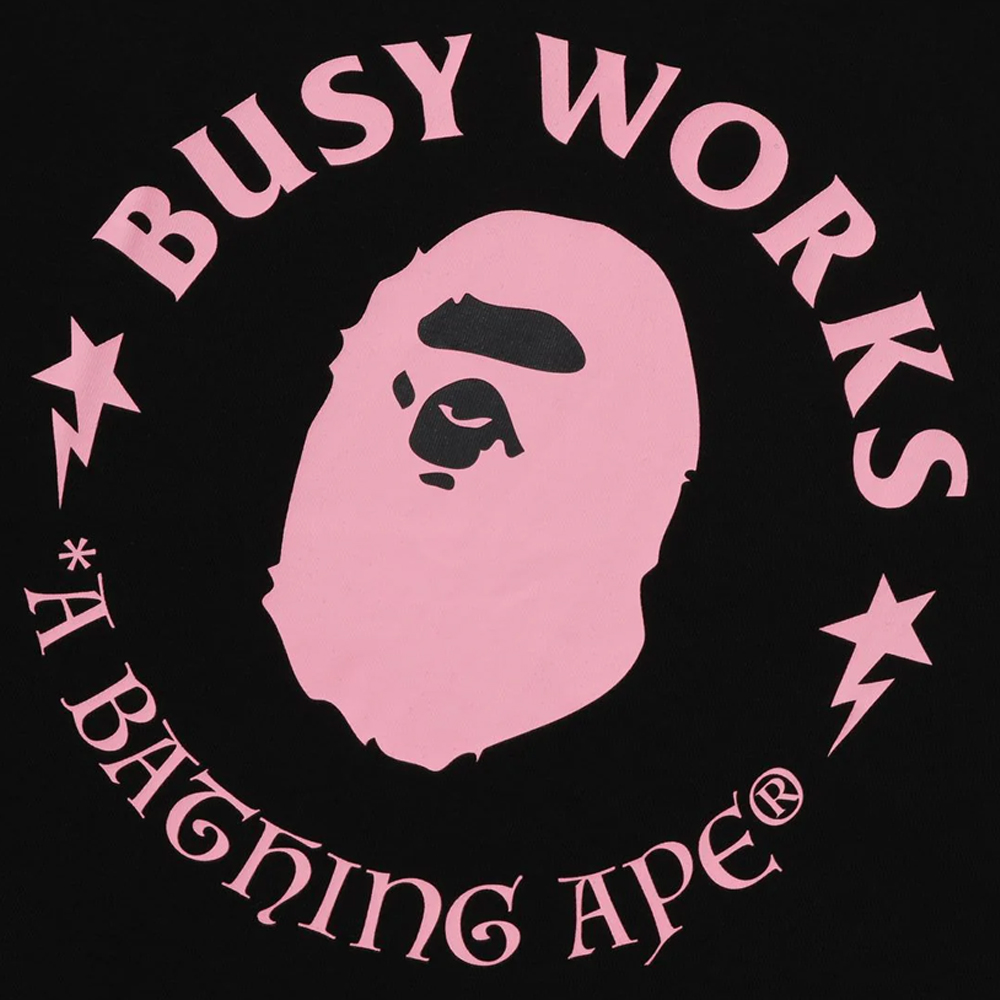 베이프 반팔티 BUSY WORKS RELAXED FIT TEE 1L80-110-331 - 상세 이미지 3
