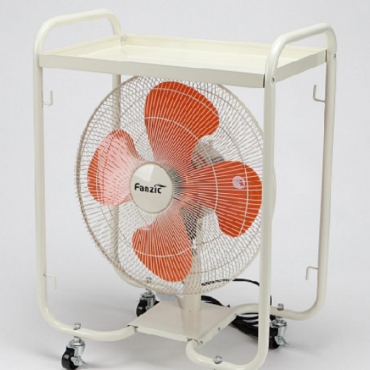이동식 선풍기 18인치 업소용 현장 선반형 데스크팬