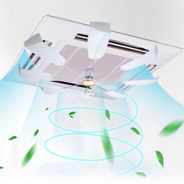 사무실 가게 업소 에어컨 바람 순환 실링팬 순환팬 무동력 공기 냉방 효율 상승 경제적