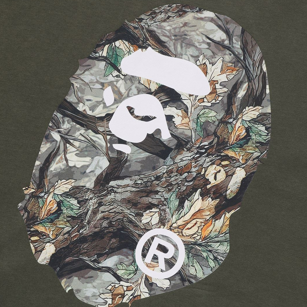 베이프 긴팔티 TREE EDGE CAMO APE HEAD RELAXED FIT LS TEE 1L80-111-305 - 상세 이미지 4
