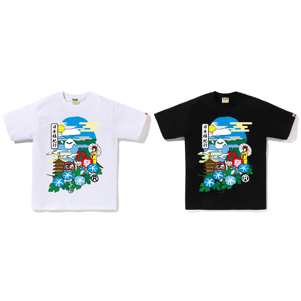 베이프 반팔티 JAPAN CULTURE APE HEAD TEE 1L72-110-021 - 상세 이미지 5