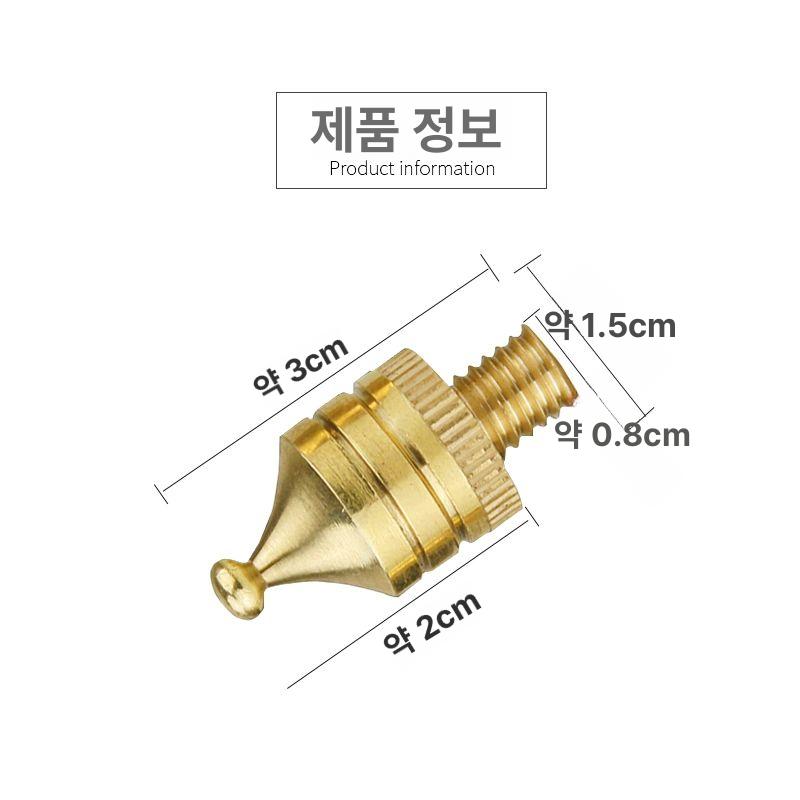 스피커 받침 오디오 우퍼거치대 브래킷 거치대 테이블 M1 우드 패턴 한 60CM 대발못포함 - 상세 이미지 5