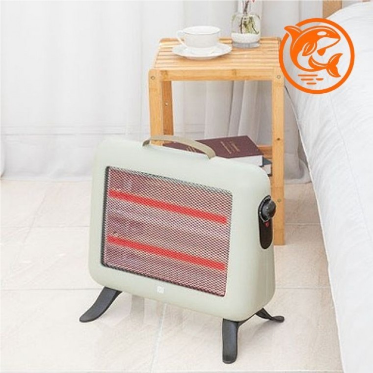 따뜻한 색상 전기 히터 스탠드형 홈 난방기 2단 안전 난로