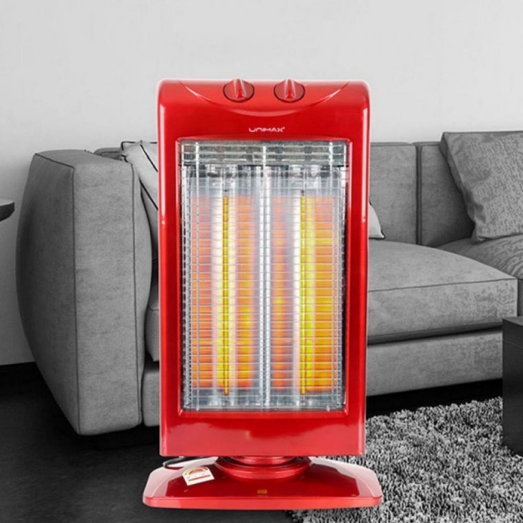 안전망 회전 탄소관 전기히터 난로 팬히터