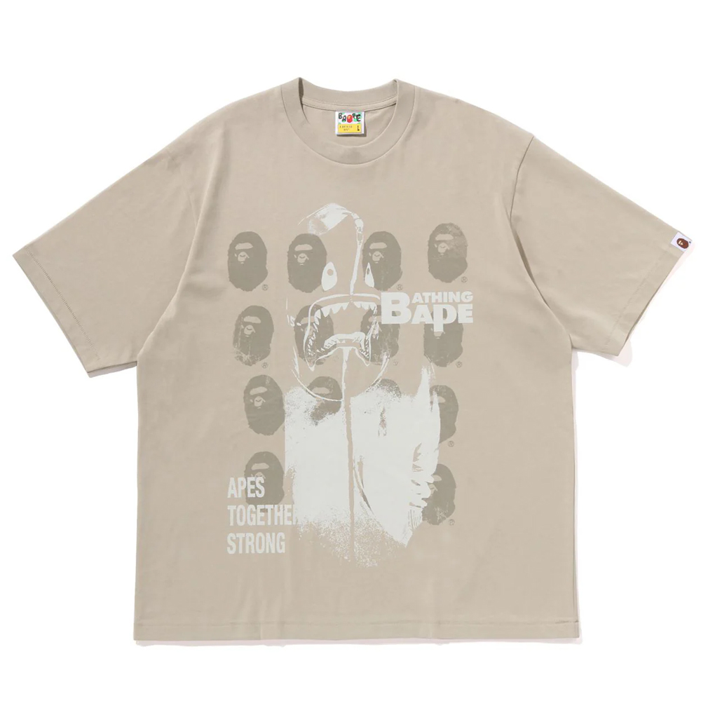 베이프 반팔티 SPRAY PRINT MULTI LOGO RELAXED FIT TEE 1L80-110-343 - 메인 이미지