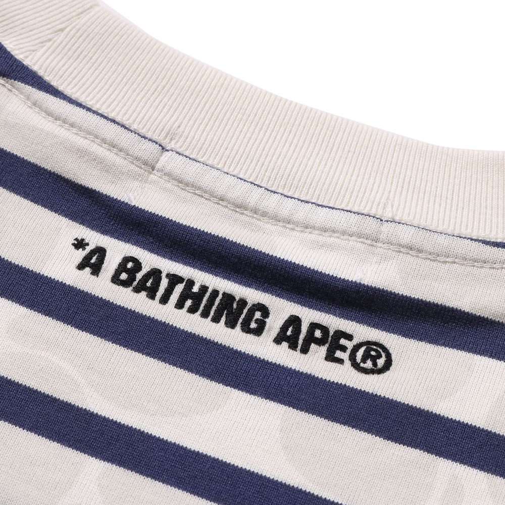 베이프 반팔티 SOLID CAMO STRIPE ONE POINT RELAXED FIT TEE 1L80-109-305 - 상세 이미지 5