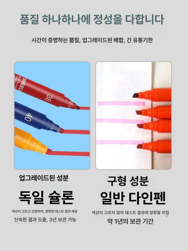 다인펜 표면 장력 측정펜 번호지정 탐지 독일 22-28 가격 모델명 비고 - 상세 이미지 5