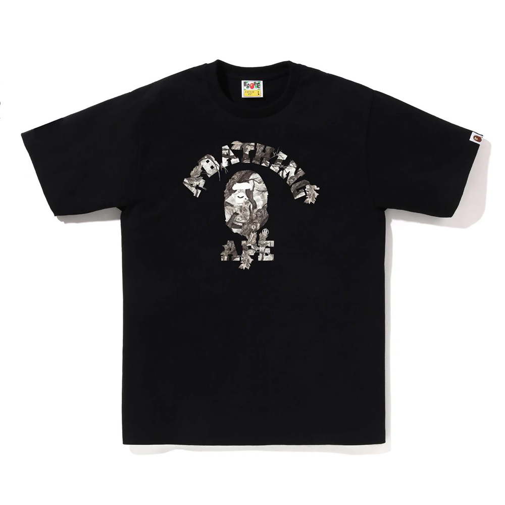 베이프 반팔티 TREE EDGE CAMO COLLEGE TEE 1L80-110-030 - 상세 이미지 2