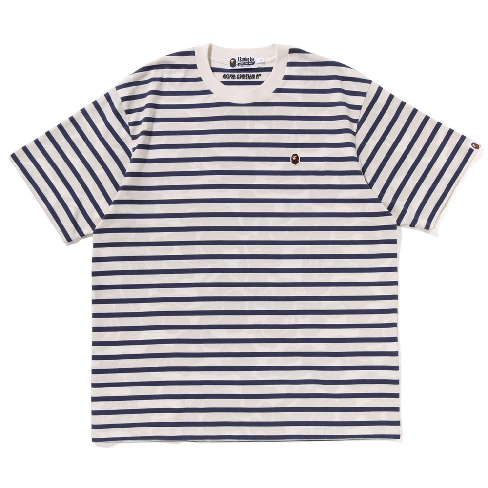 베이프 반팔티 SOLID CAMO STRIPE ONE POINT RELAXED FIT TEE 1L80-109-305 - 상세 이미지 3
