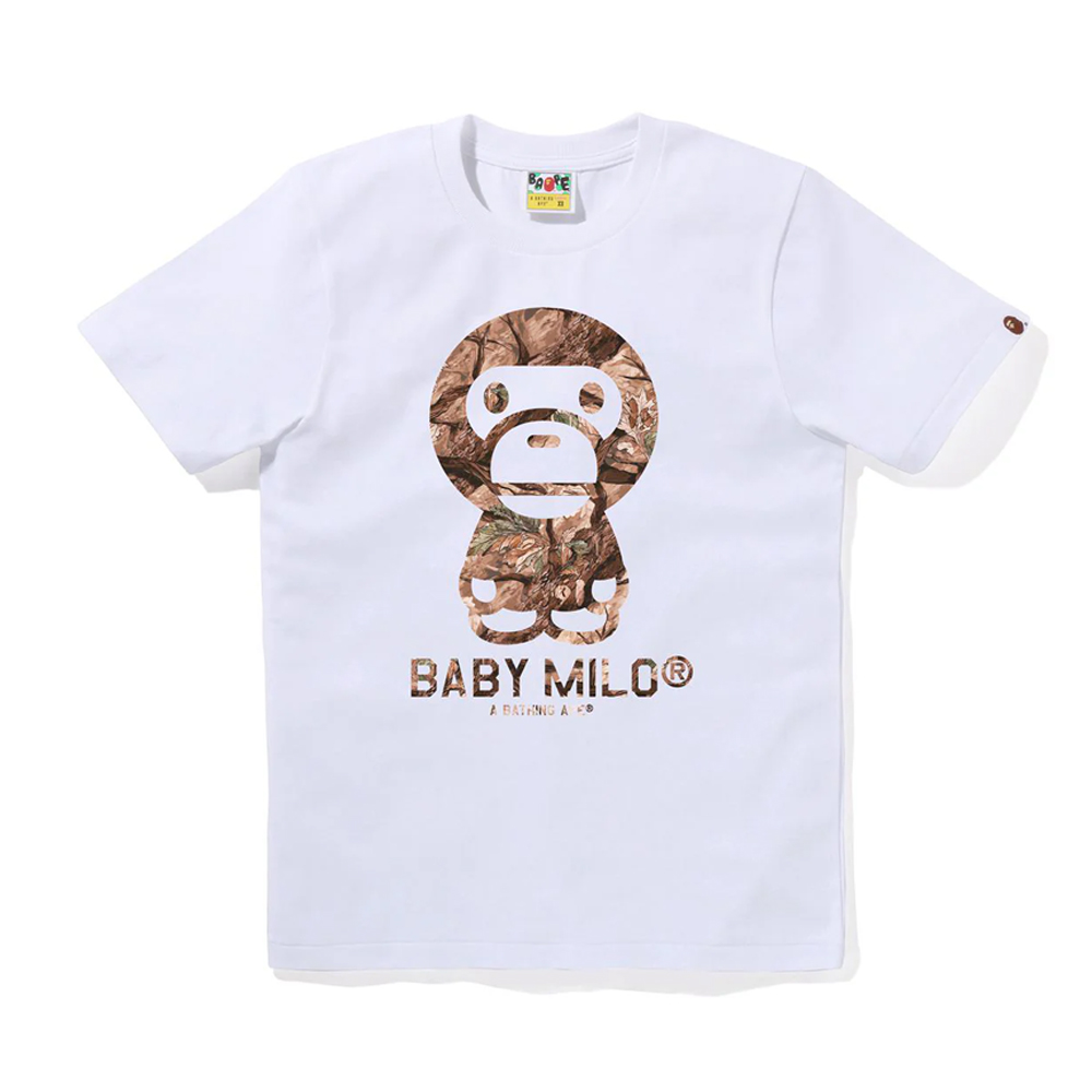 베이프 우먼즈 반팔티 TREE EDGE CAMO BABY MILO TEE 2L80-210-018 - 상세 이미지 2