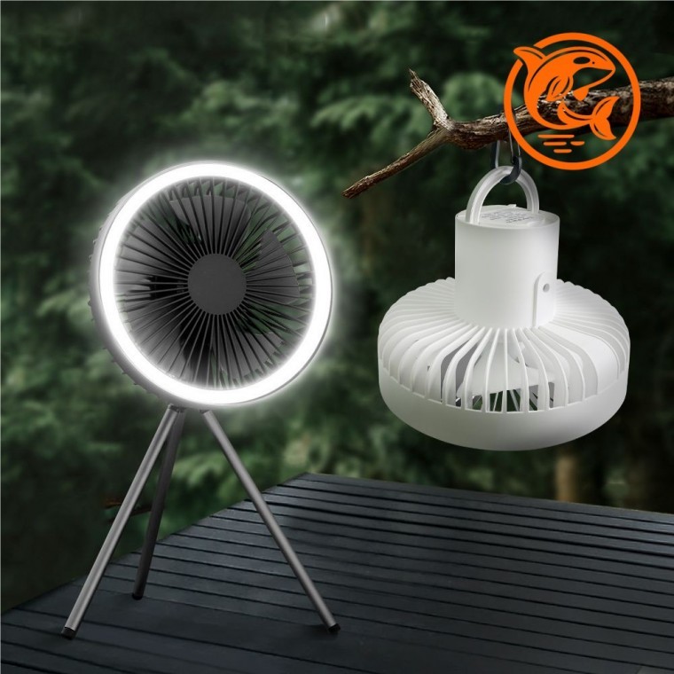 휴대용 실내외 미니 선풍기 다용도 에어씰링팬 캠핑 바람팬