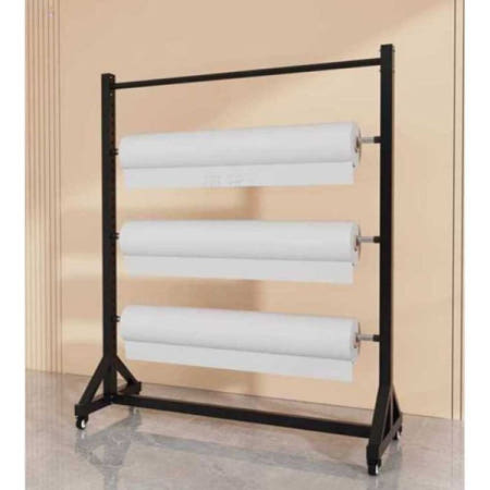 비닐 필름 디스펜서 뽁뽁이걸이 행거 포장지거치대 완충재 시트지1. 0.75m이하(높이 1.6m)스틸