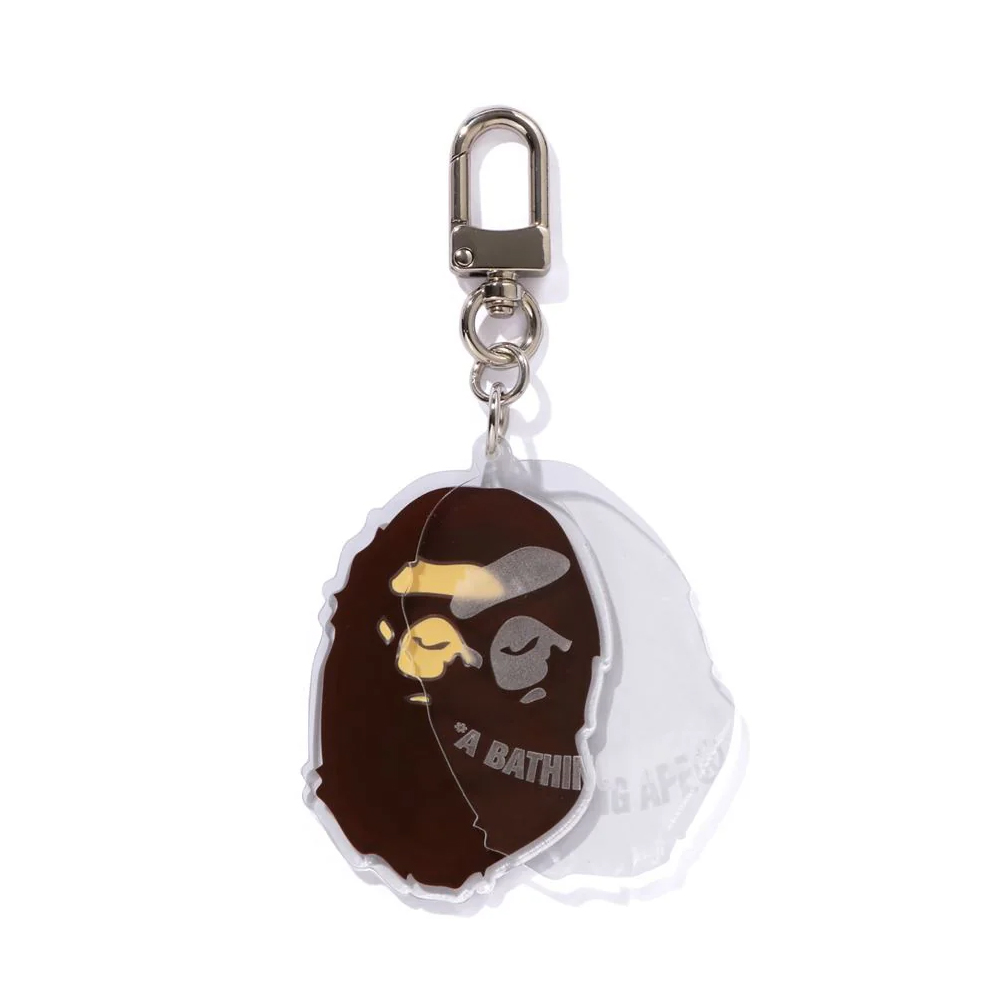 베이프 키체인 APE HEAD ACRYLIC KEYCHAIN 1L80-182-008 - 상세 이미지 2