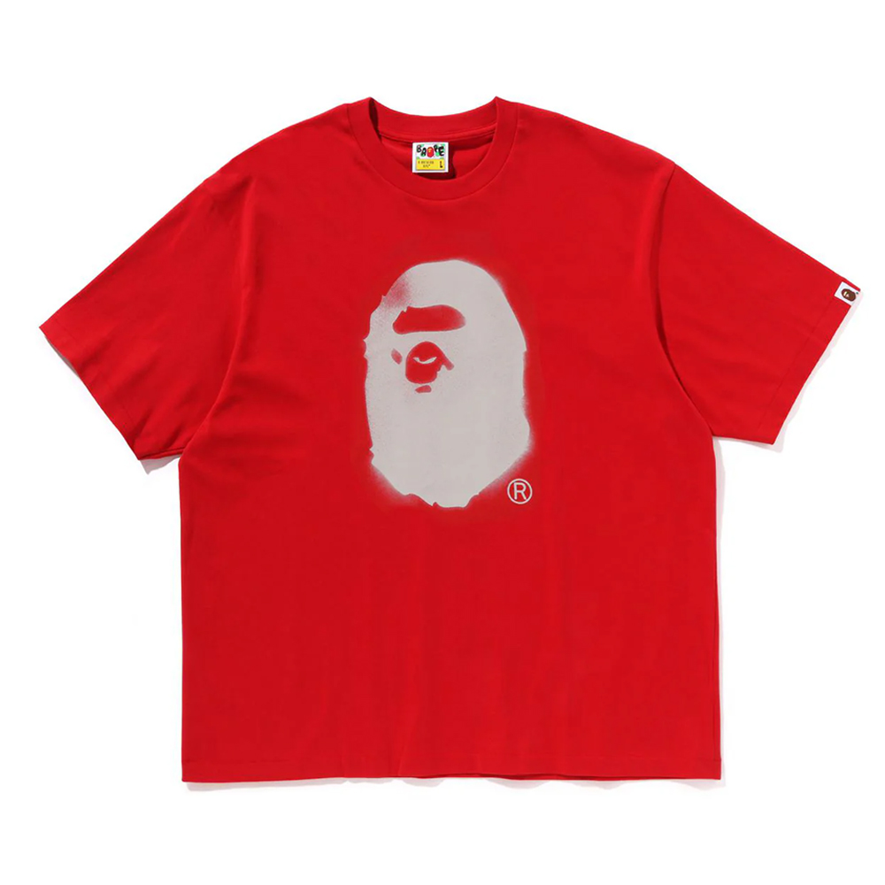 베이프 반팔티 SPRAY PRINT APE HEAD RELAXED FIT TEE 2 1L80-110-334 - 상세 이미지 2