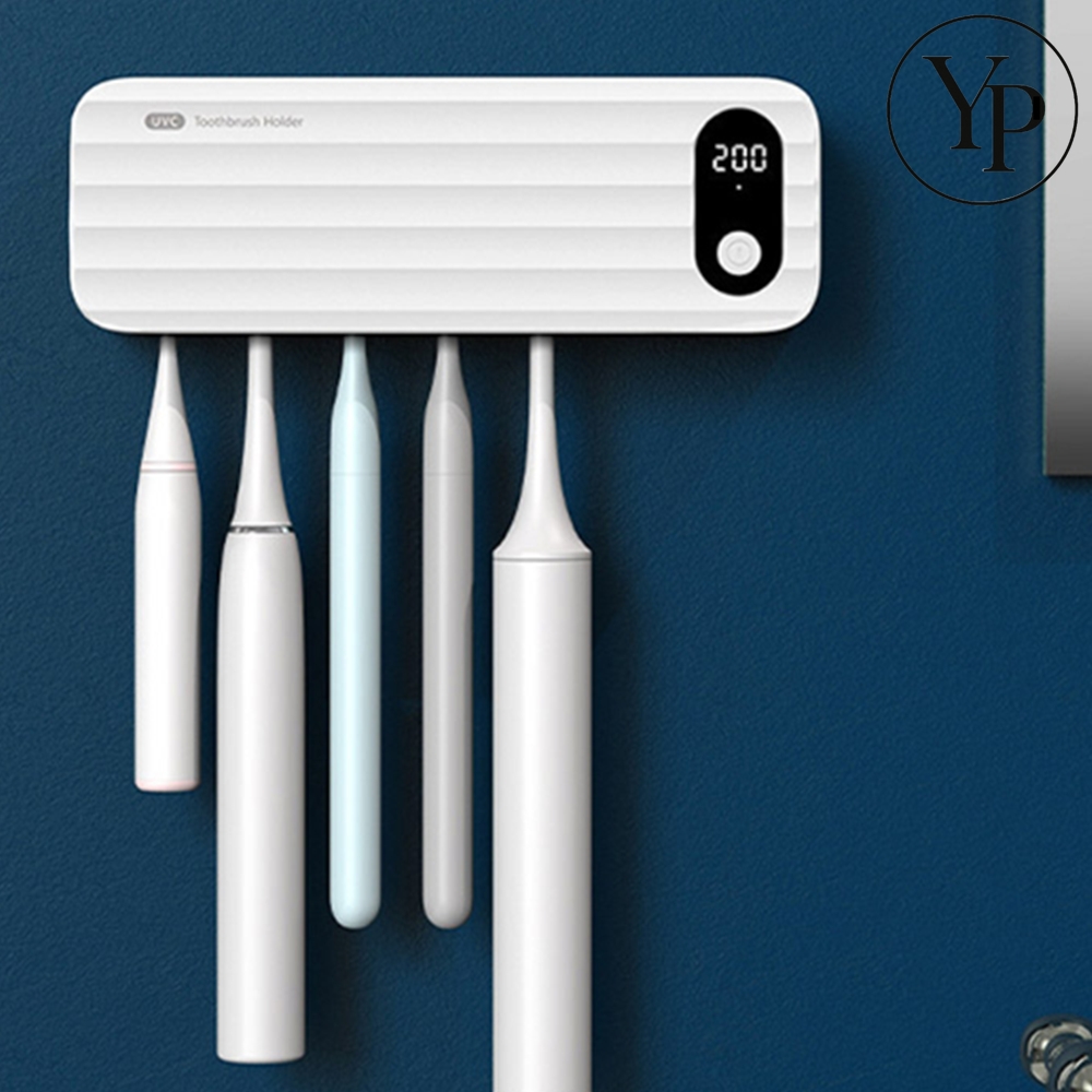 가정용 칫솔 살균기 5구 5인 무타공 무선 자외선 살균 UV
