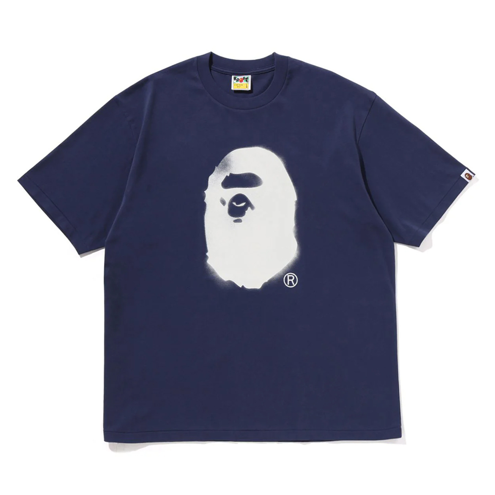 베이프 반팔티 SPRAY PRINT APE HEAD RELAXED FIT TEE 2 1L80-110-334 - 메인 이미지