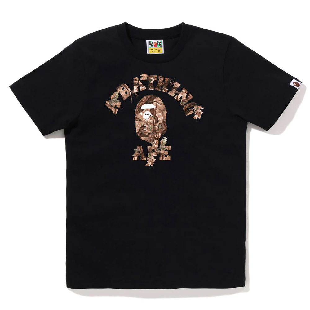 베이프 우먼즈 반팔티 TREE EDGE CAMO COLLEGE TEE 1L80-210-030 - 상세 이미지 3