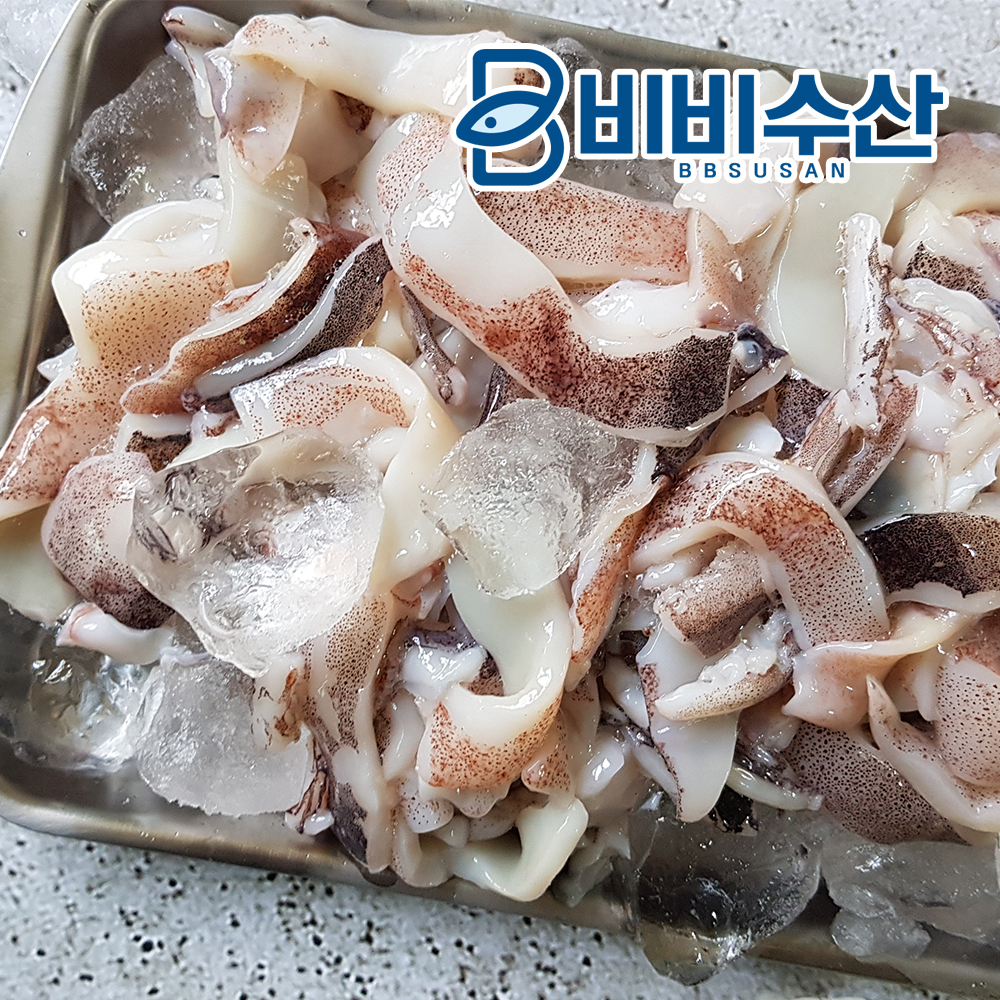 진해수산업협동조합 세절 오징어 (냉동), 500g, 2개입 - 상품 이미지