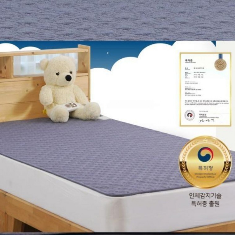 안심 탄소 카본매트 전기매트 전기장판 싱글 자동 감지 매트 절전형 저전력 물세탁