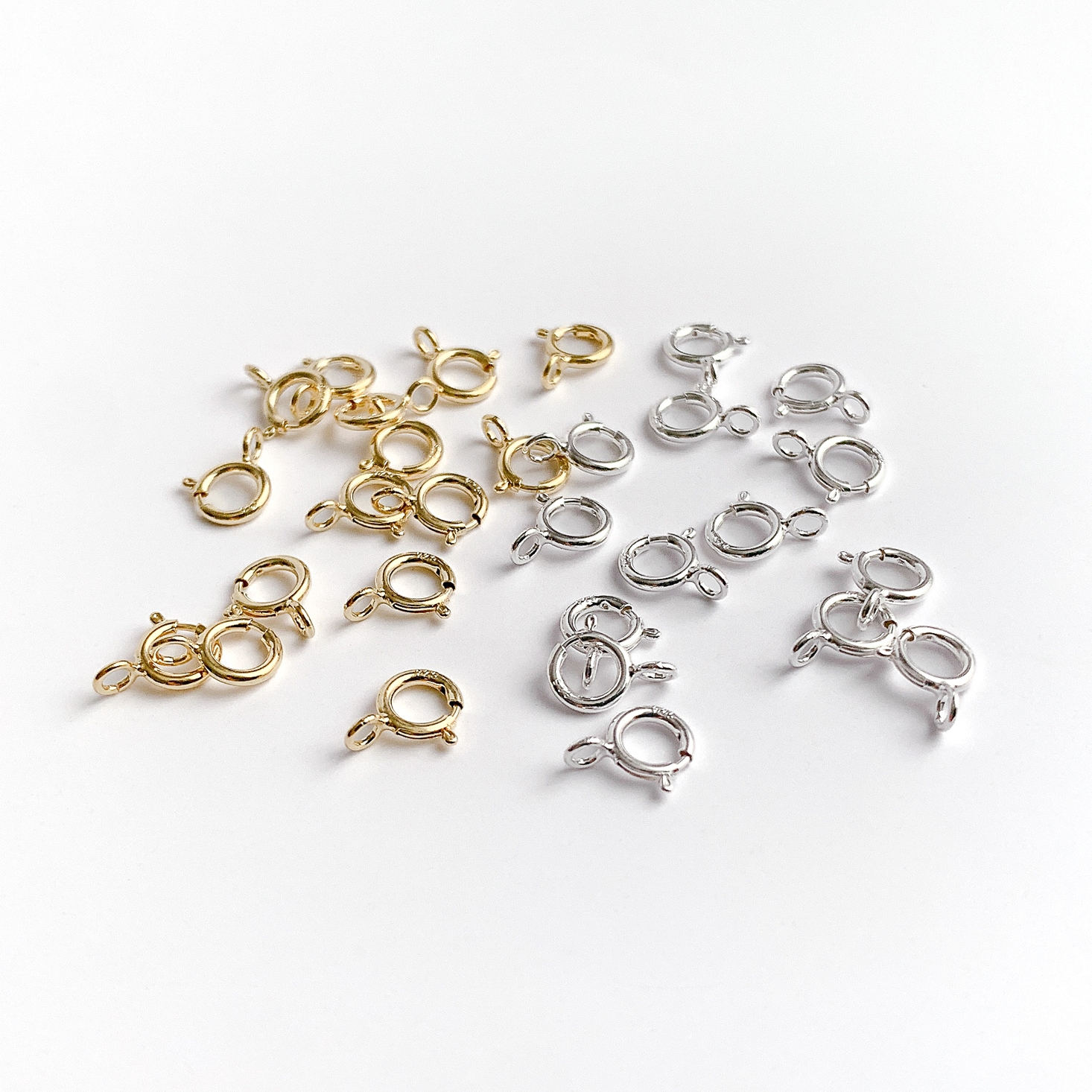 에이플로 925실버 마감 고리 SR 연결장식 클래습  DIY 은 재료 부자재 팔찌만들기 5mm