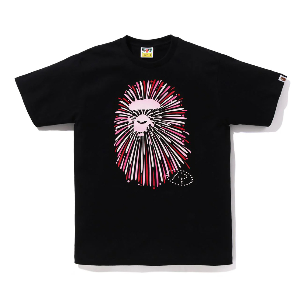 베이프 반팔티 APE HEAD FIREWORK TEE 1 1L72-110-025 - 상세 이미지 4
