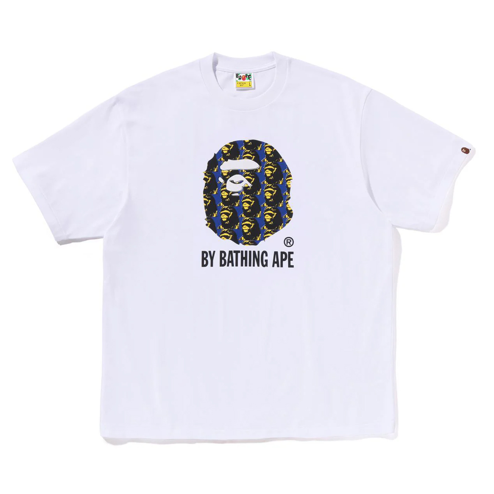 베이프 반팔티 APE HEAD PATTERN BY BATHING APE RELAXED FIT TEE 1L80-110-309 - 상세 이미지 3