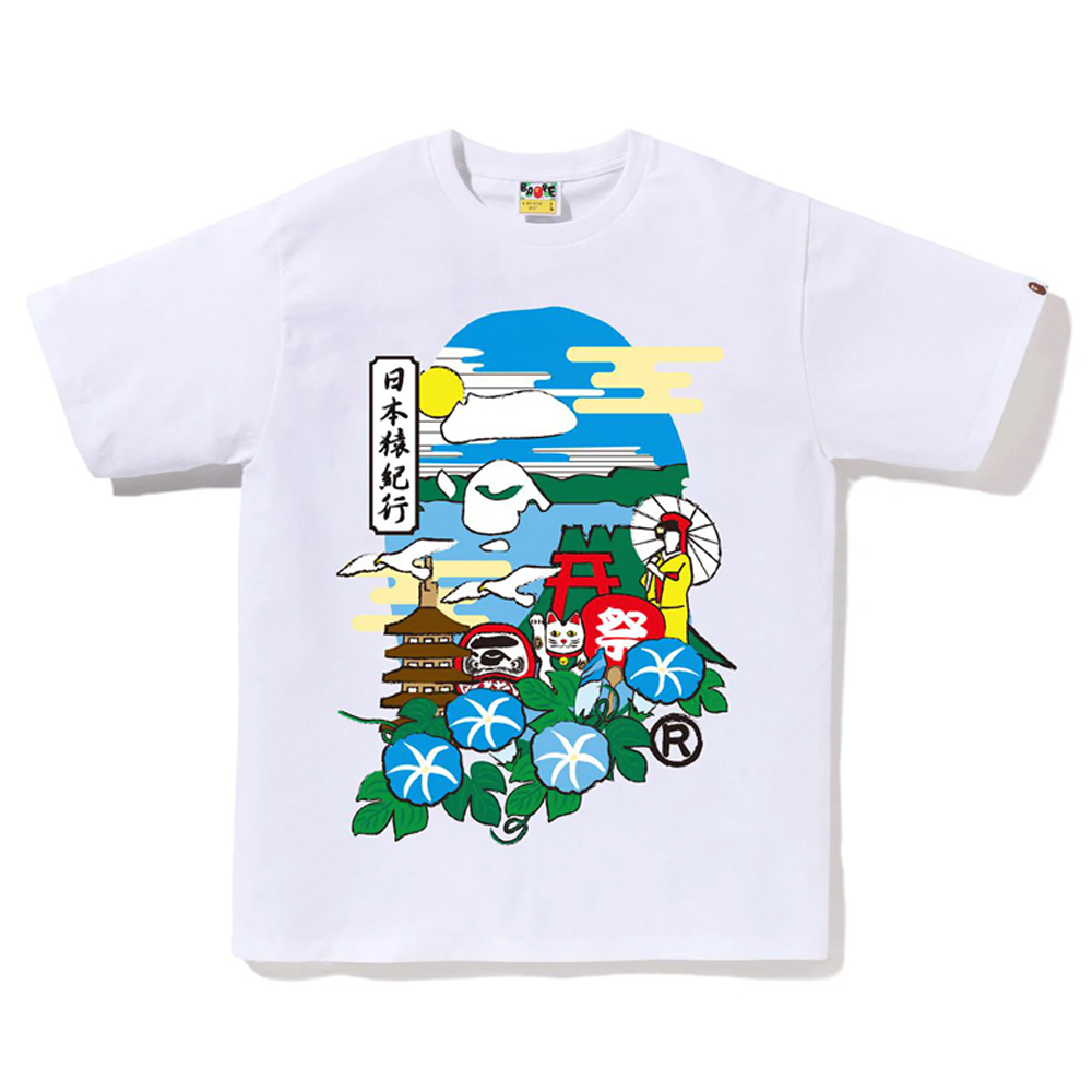 베이프 반팔티 JAPAN CULTURE APE HEAD TEE 1L72-110-021 - 상세 이미지 2