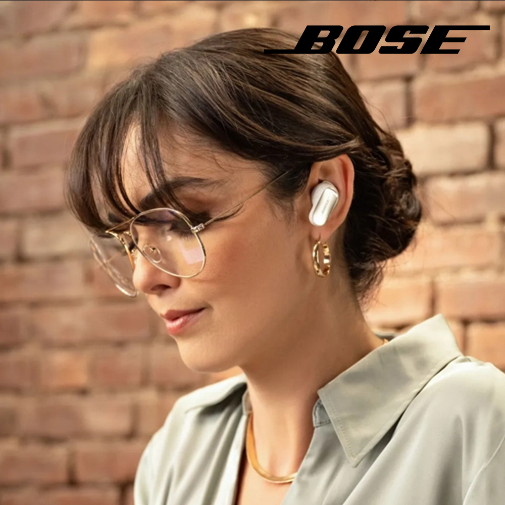 [국내정발] 보스 QC 울트라 이어버드 노이즈캔슬링 커널형 이어폰 화이트 - 상품 이미지