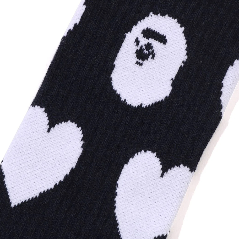 베이프 우먼즈 양말 I LOVE MONOGRAM SOCKS 1L80-284-002 - 상세 이미지 2