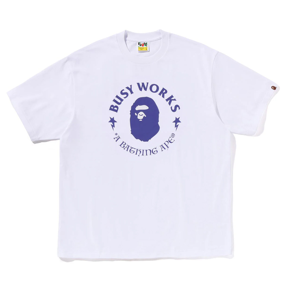 베이프 반팔티 BUSY WORKS RELAXED FIT TEE 1L80-110-331 - 상세 이미지 4