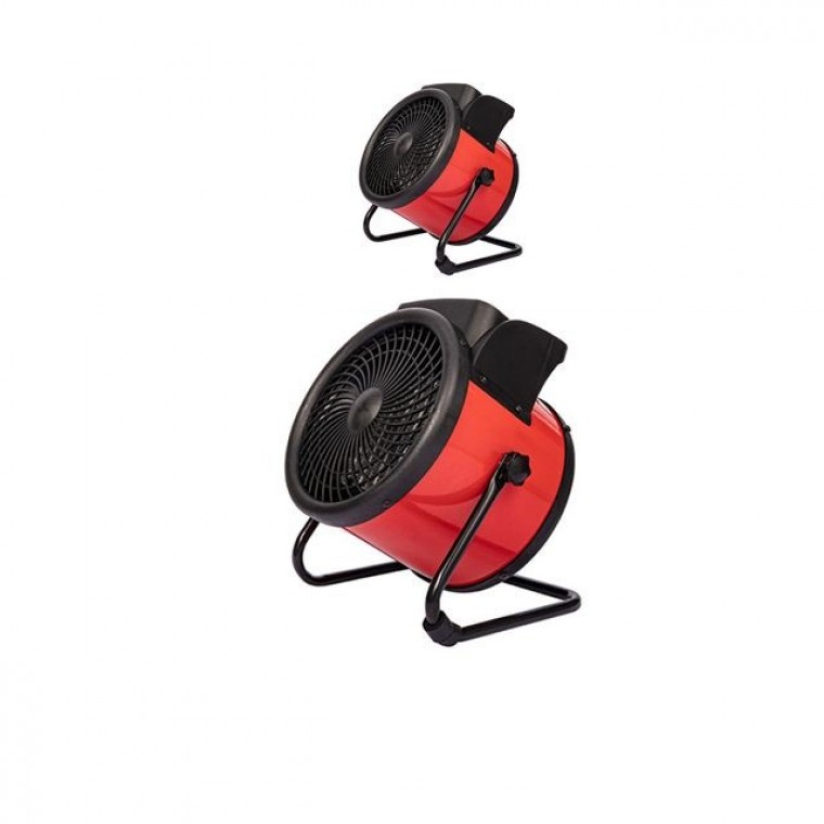 소음없이 강력한 빨강색 3kw PTC 열 온풍기 X 2개입 - 상품 이미지