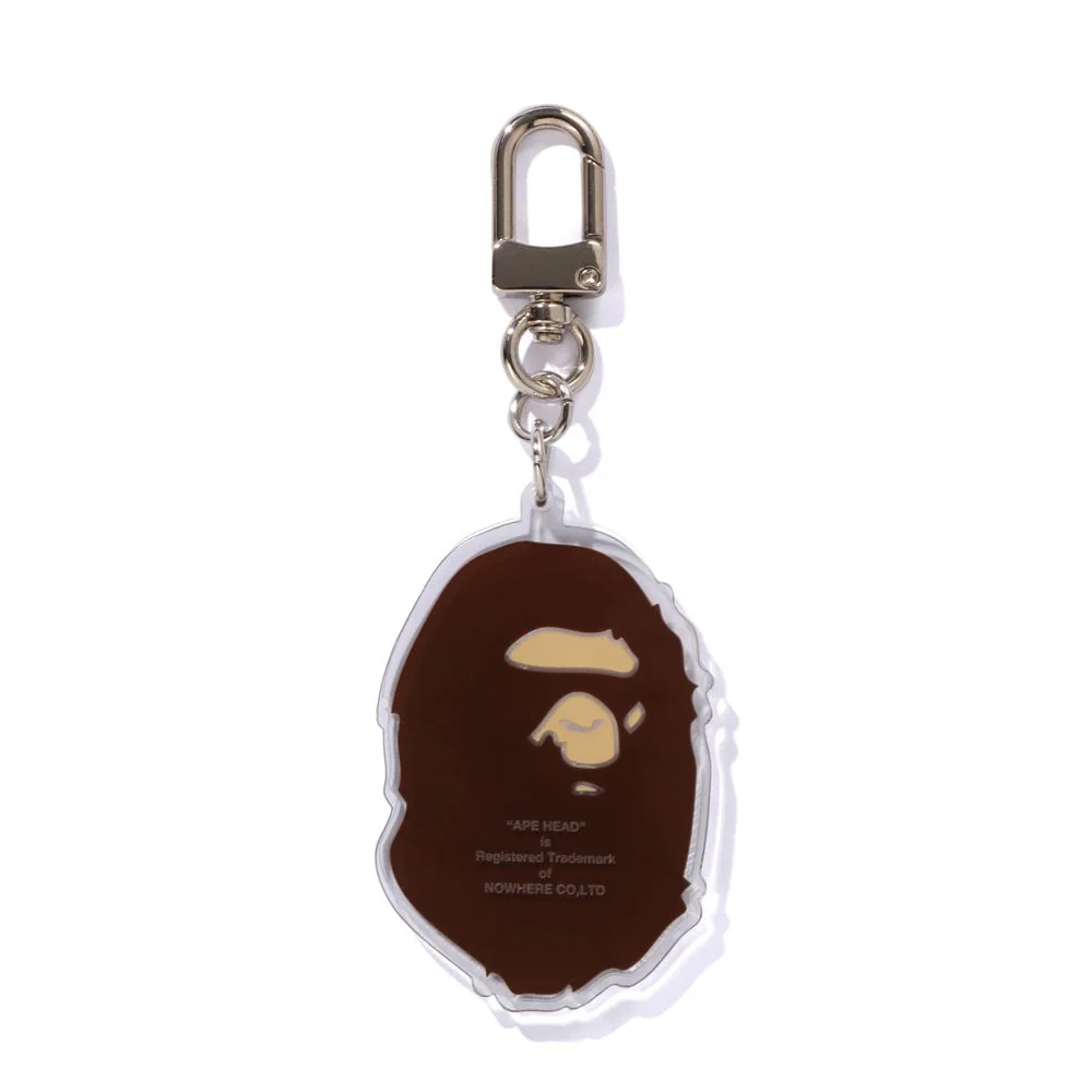 베이프 키체인 APE HEAD ACRYLIC KEYCHAIN 1L80-182-008 - 상세 이미지 3