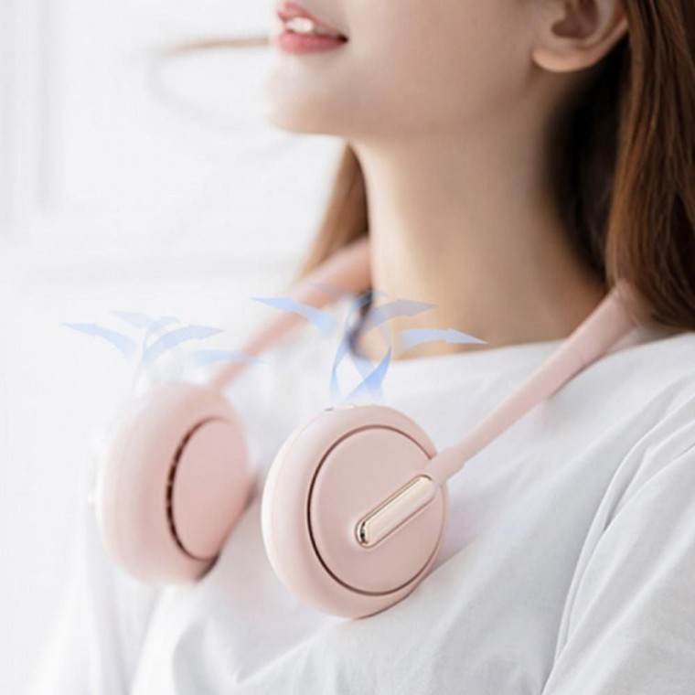 넥풍기 선풍기 바람 휴대용 목걸이 목걸이형 여름 시원한