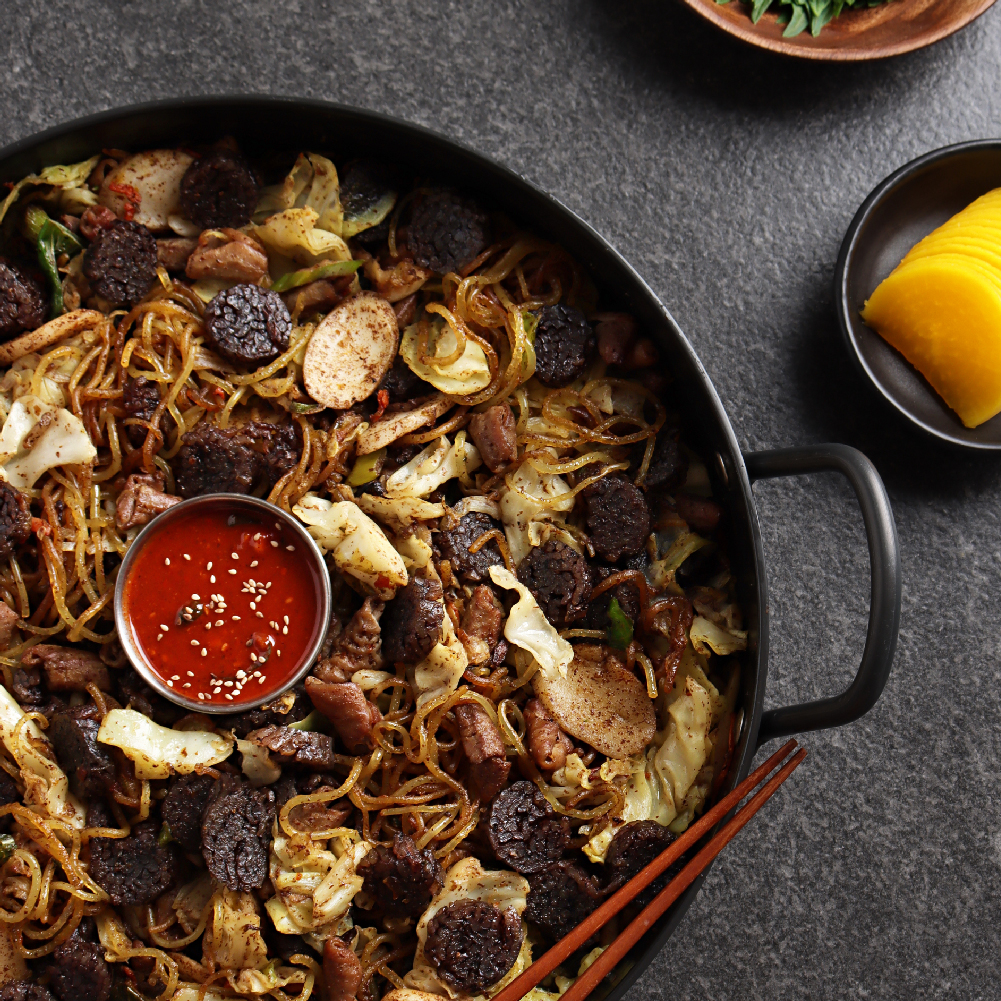 호남집 백순대 순대 곱창 볶음 밀키트 캠핑 안주 간편식