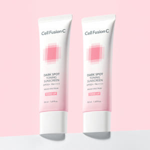 셀퓨전씨 잡티 토닝 썬스크린 50ml+50ml SPF50+ PA++++ ... 솔직 후기 | 피부 타입별 분석 - 상품 이미지 1