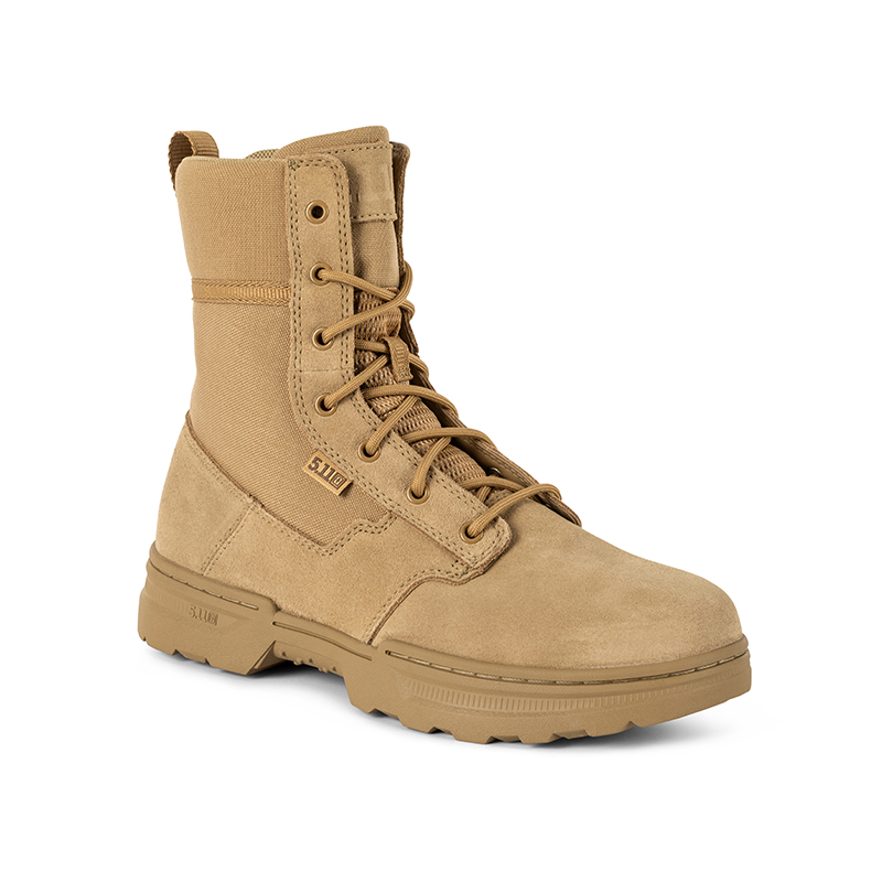 5.11 택티컬 스피드 4.0 8인치 사이드 지퍼 부츠(코요테) - Speed 4.0 8inch Side Zip Boot(Coyote) - 상품 이미지