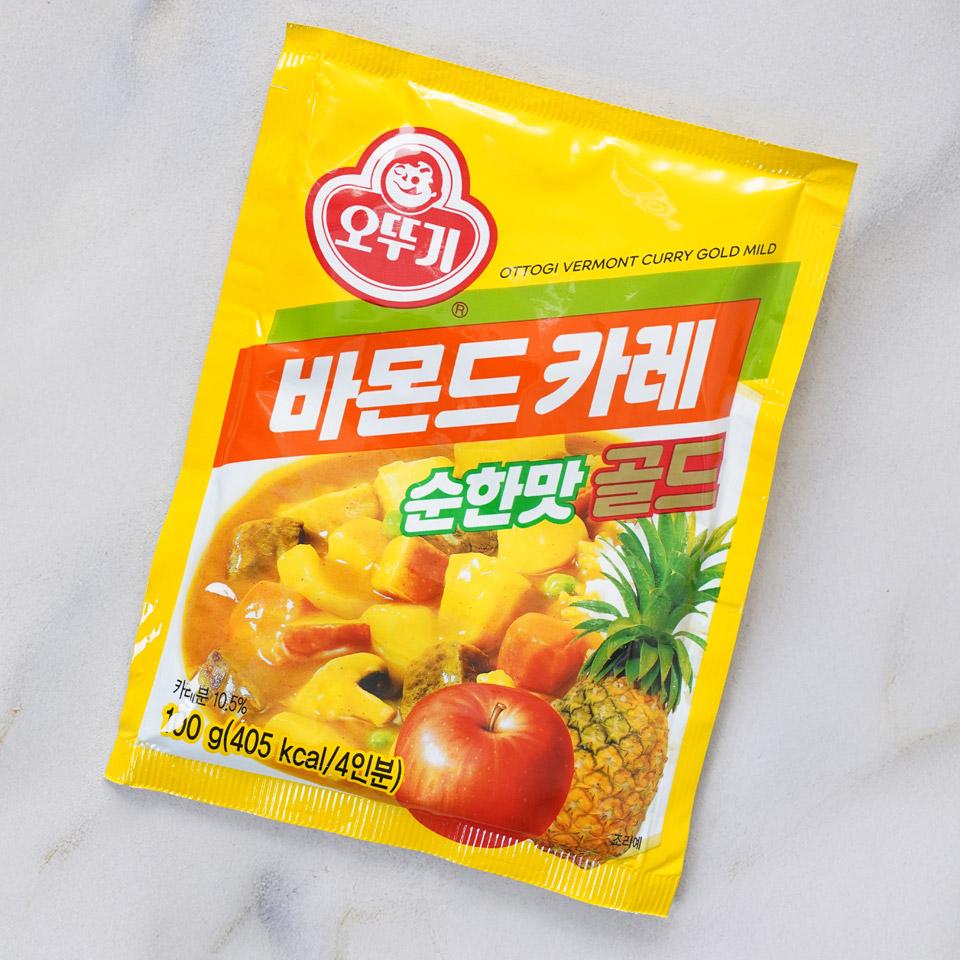 메가마트 오뚜기 바몬드카레 순한맛 골드 분말 100g - 상세 이미지 2