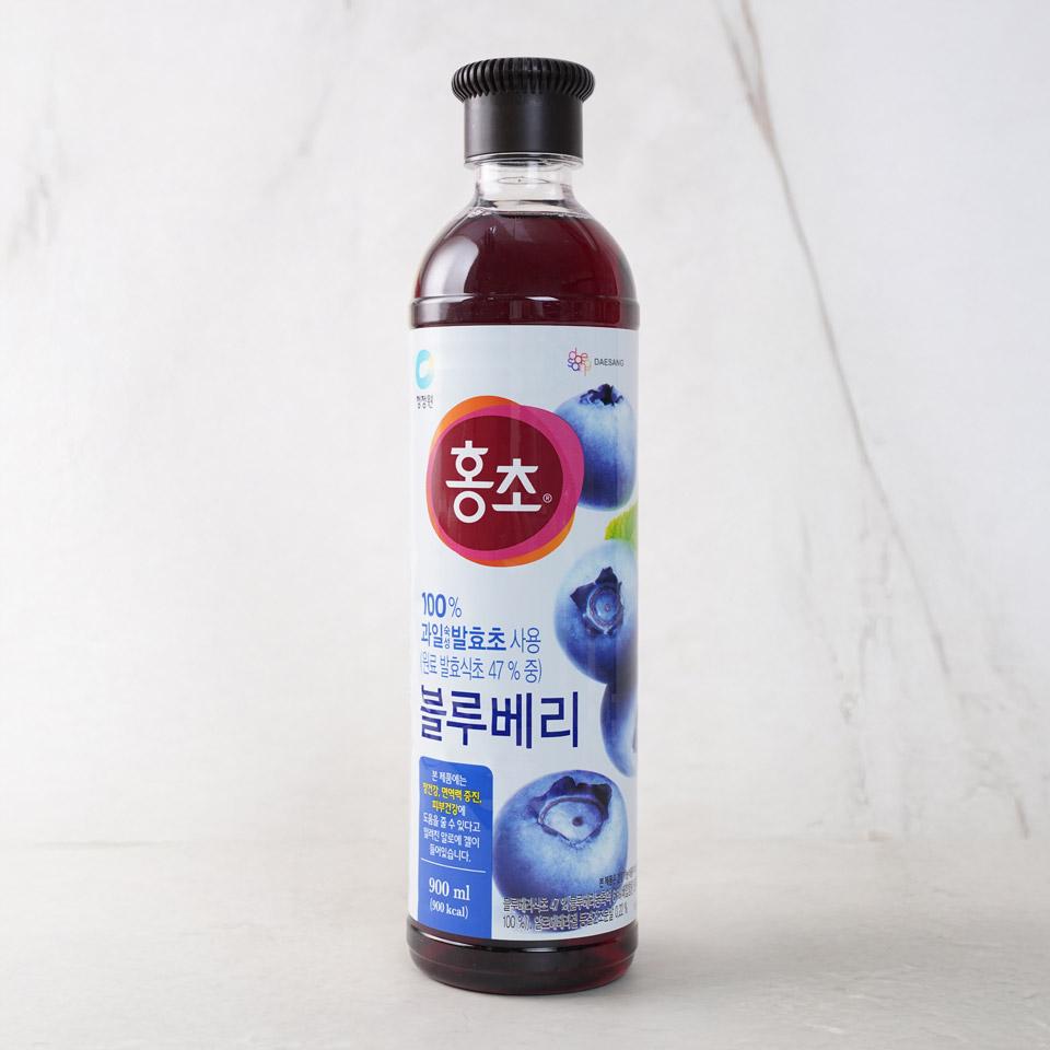 메가마트 대상 청정원 홍초 바이탈플러스 블루베리 900ml - 상품 이미지