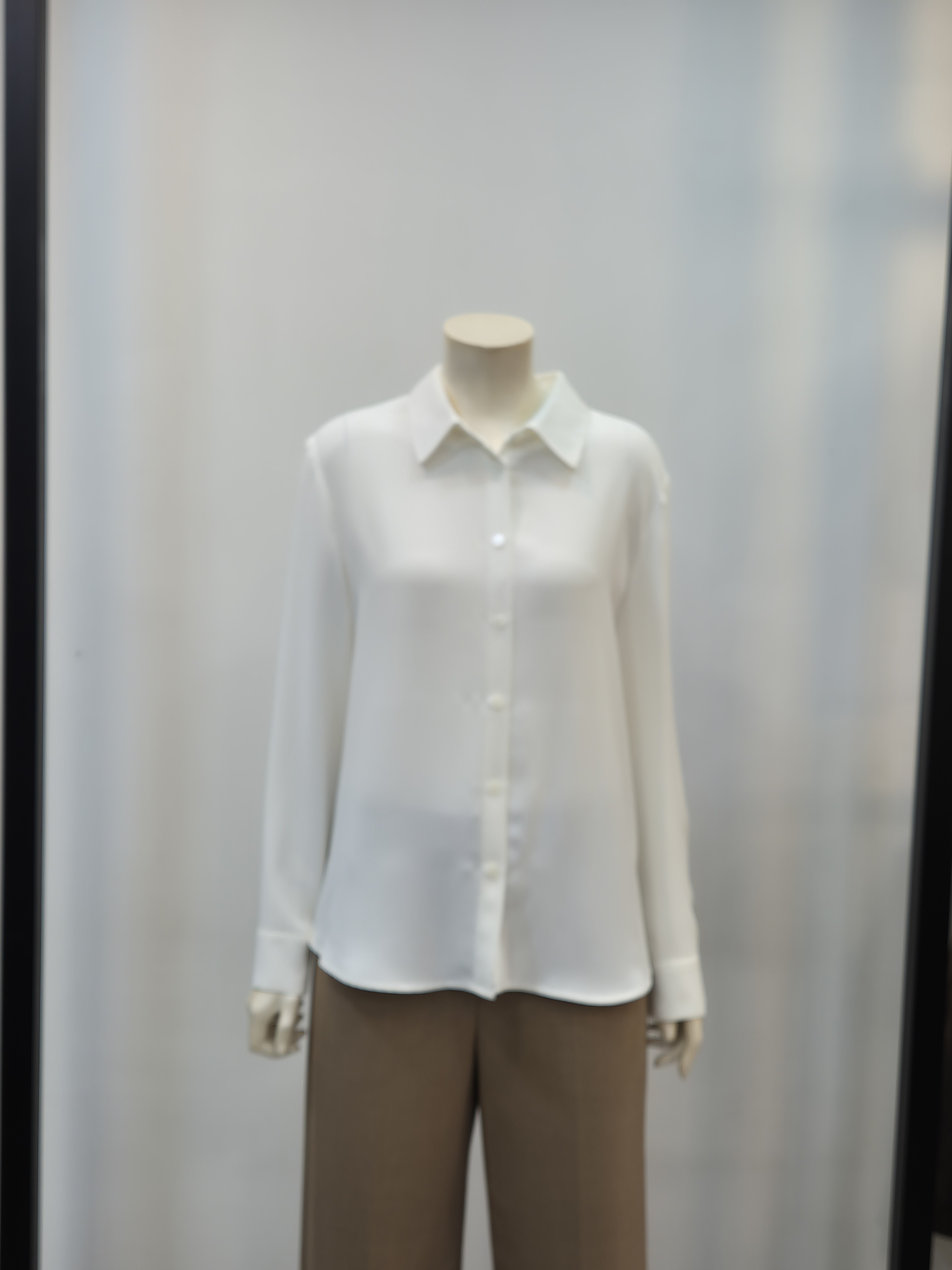 쉬즈미스 베이직 카라 셔츠 가을 블라우스 P332010