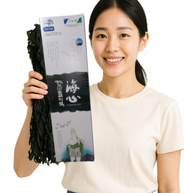 자연산 돌미역 산모미역 갯바위 해초 염장 선물세트 영덕특산물 250g - 상세 이미지 3