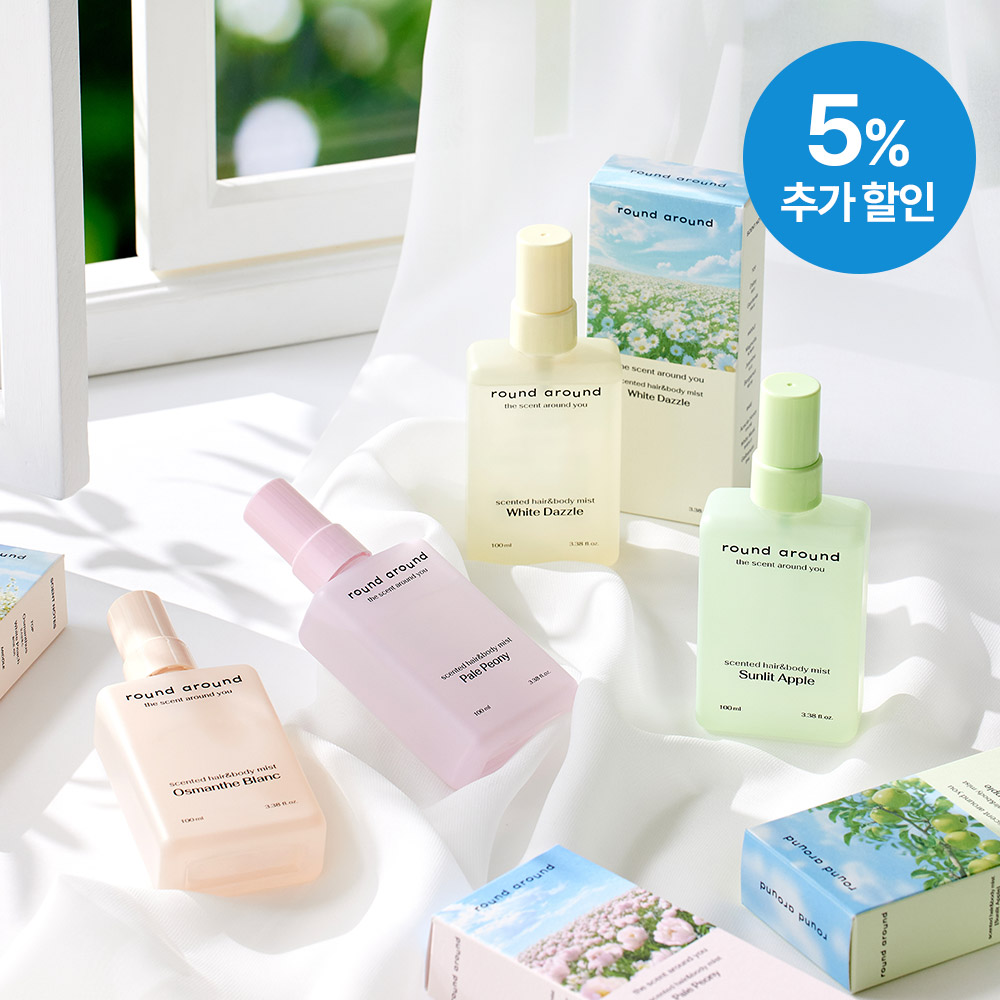 라운드어라운드 센티드 헤어&바디 미스트 100ml 제품 이미지