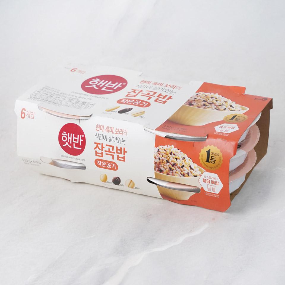 메가마트 CJ 햇반 잡곡밥 작은공기 130gx6 - 상세 이미지 2