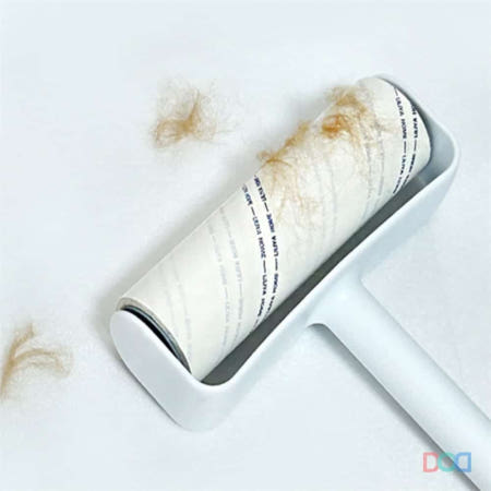 사선컷팅 테이프클리너 리필 16cm 롤찍찍이 집먼지청소 테이프리필 책상먼지 강아지털청소